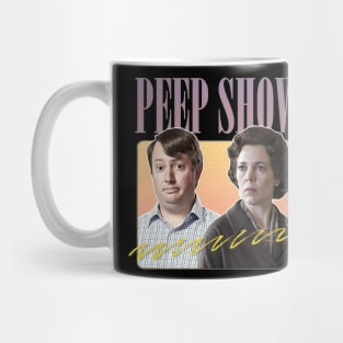 Peep Show Meme - Retro Fan Artwork Mug